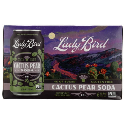 Lady Bird Catus Pear Soda