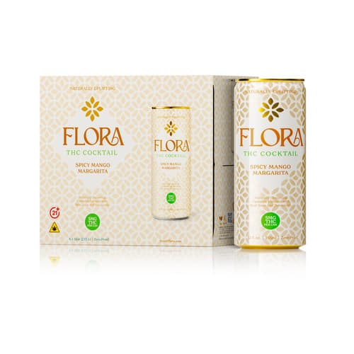 Flora Hemp Infused Cocktail Spicy Mango