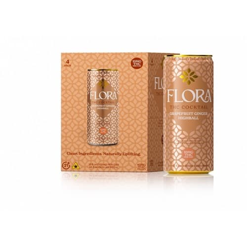 Flora Hemp Infused Cocktail Grapefruit G
