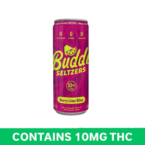 Berry Lime Bliss Seltzer 10mg Delta 9 Single Can