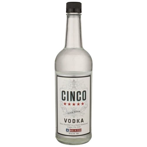 Cinco Five Star Vodka