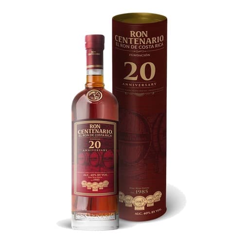 Ron Centenario Rum • Fundacion 20yr