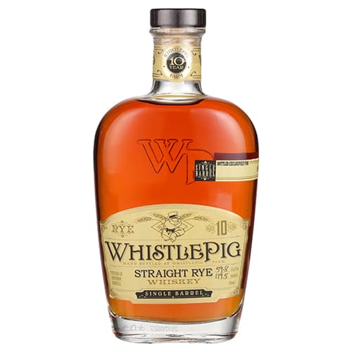 Spec's Single Barrel • Whistlepig Rye 10yr