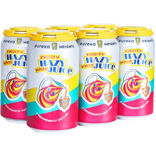 Eureka Heights Fruity Hazy Haze Juice IPA • Cans