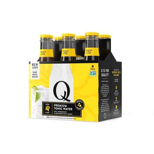 Q Drinks • Tonic Water Glass Bottle 6.7oz 24pk