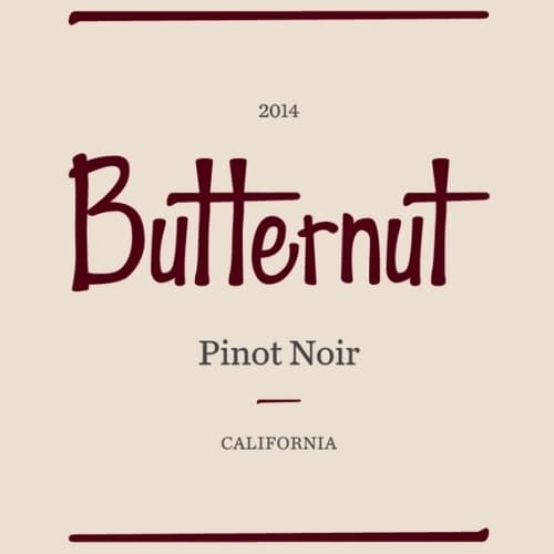 Butternut Pinot Noir