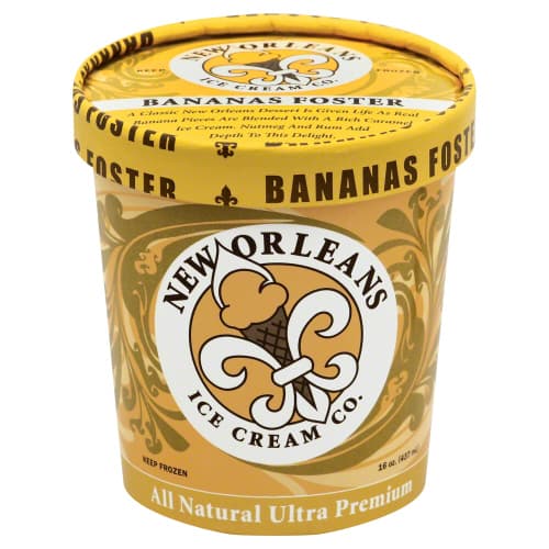 New Orleans Ice Cream • Banana Foster
