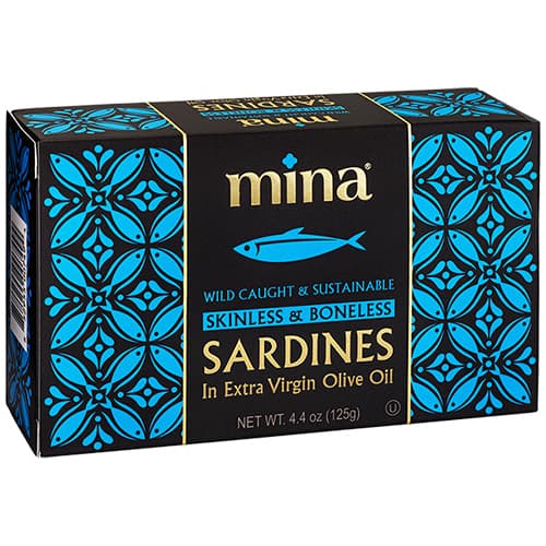 Mina Sardines • Skinless & Boneless In Olive Oil