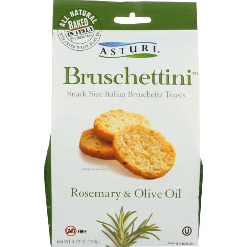 Asturi Bruschettini Rosemary Toast