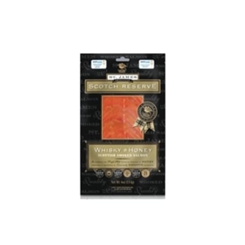 St. James Cold Smoked Salmon • Whiskey & Honey 4oz