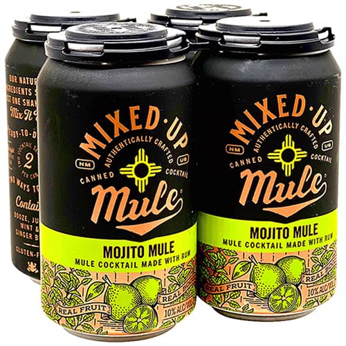 Mixed-up Mule Cocktails • Mojito 4pk-12oz