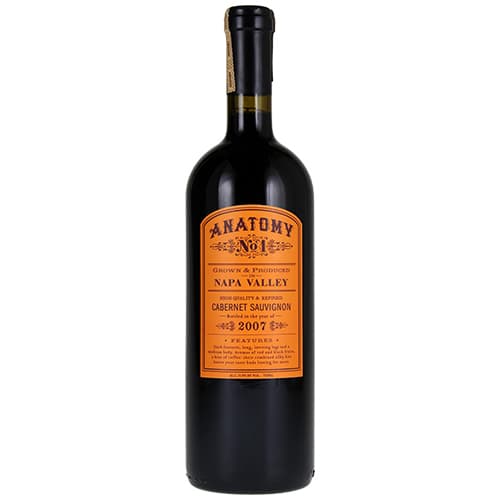 Anatomy Cabernet Sauvignon Napa Valley