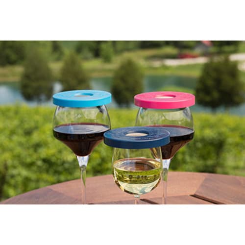 Wine Tapa Wine Glass Cover • Lime