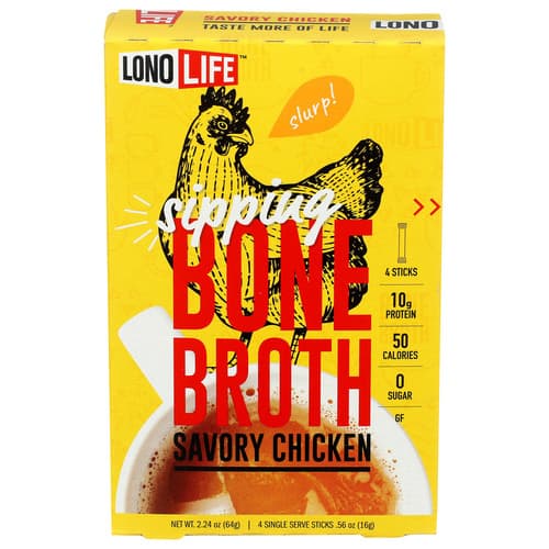 Lonalofe Savory Chicken Sipping Bone Broth