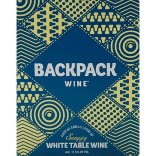 Backpack Snappy White 4-pack Cans