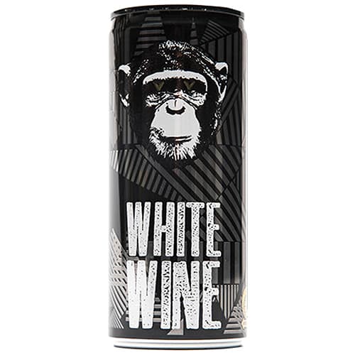 Infinite Monkey White Wine In A Can 4pk