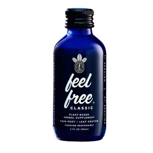 Feel Free Classic Tonic Kava Kratom Herbal Supplement
