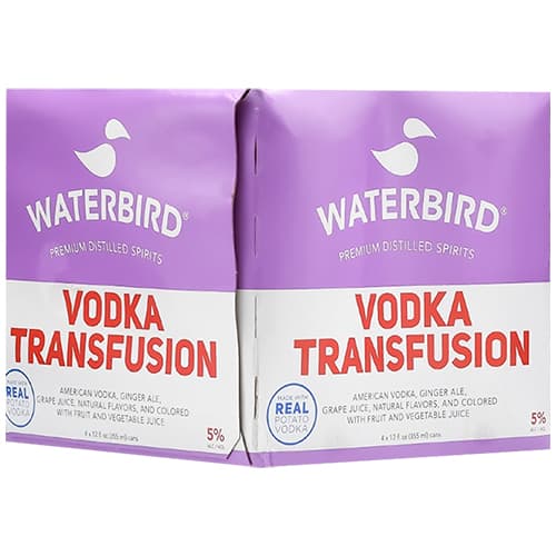 Waterbird Cocktails • Transfusion 4pk-12oz