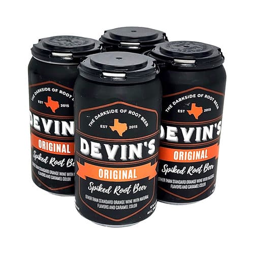 Devin's Original Spiked Rootbeer 4pk