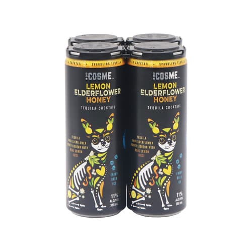 Don Cosme Cocktails • Lemon Elderflower Honey 4pk