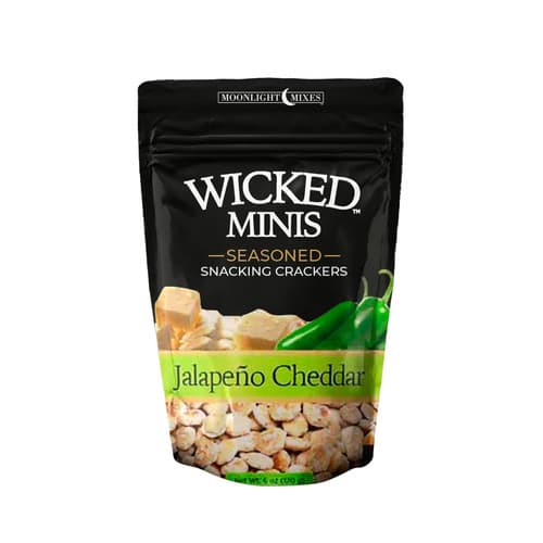 Wicked Mix Snack Crackers • Mini Jalapeno Cheddar