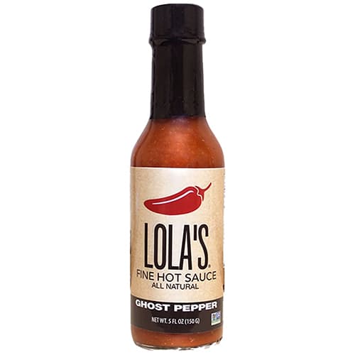 Lolas Fine Hot Sauce • Hot Ghost Pepper