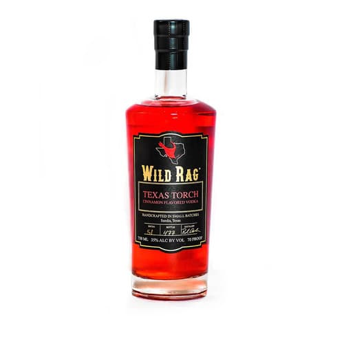 Wild Rag Texas Torch Cinnamon Flavored Vodka•