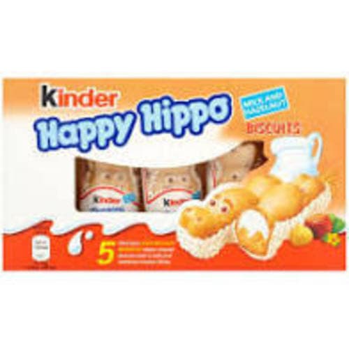 Kinder Happy Hippo Hazelnut Biscuits • 5pc