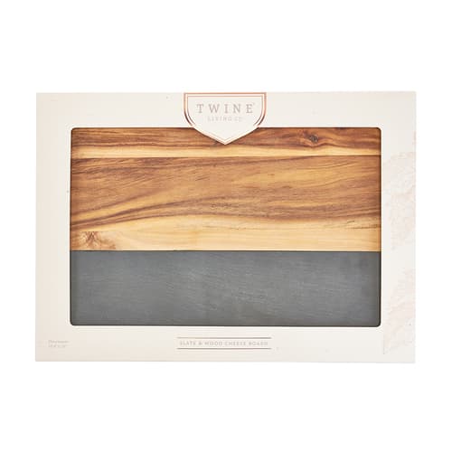 True Cheese Accessory • Slate & Wood Board