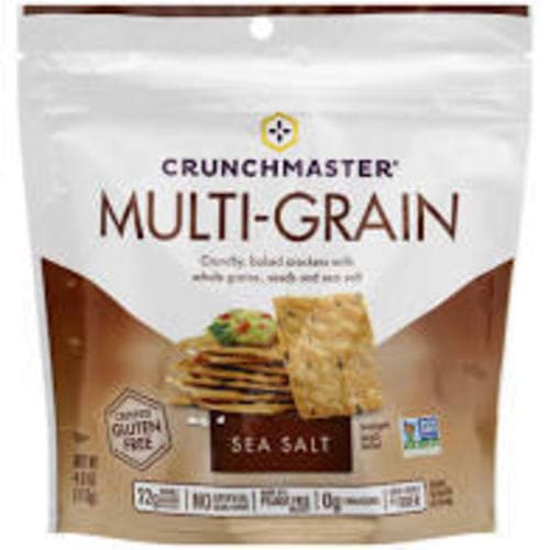 Crunchmaster Multigrain Crackers • Seasalt