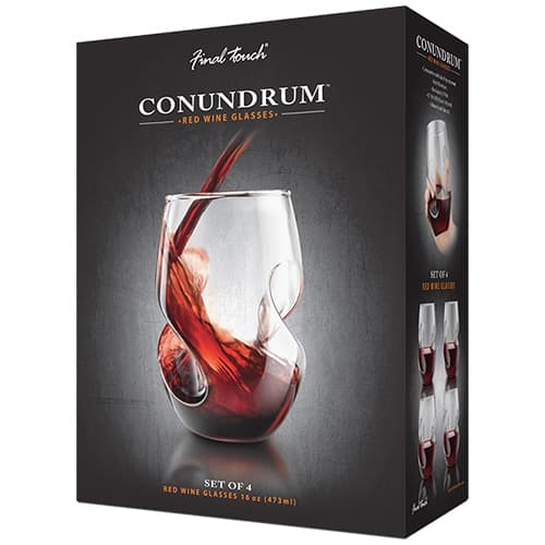 Final Touch • Conundrum Red Wine Glass 16 oz