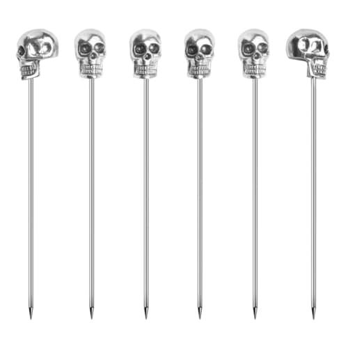 Final Touch Cocktail Pick • Brain Freeze Skull