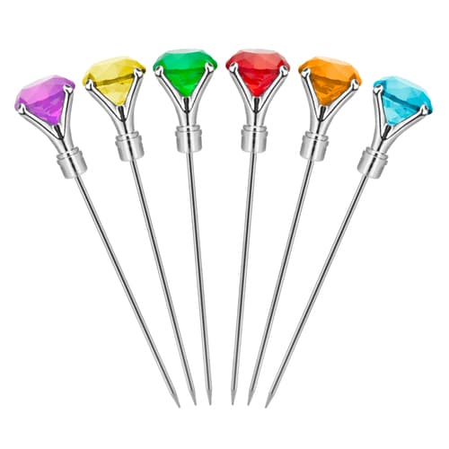 Final Touch Cocktail Pick • Diamond Multicolor