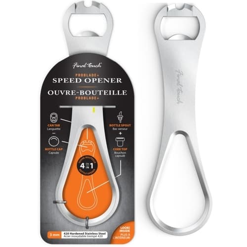 Fianl Touch 4-in-1 Stainless Steel Speed Opener