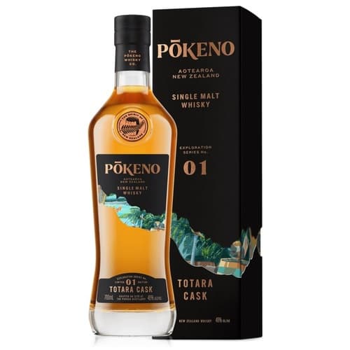 Pokeno New Zealand Whisky • Totara Cask