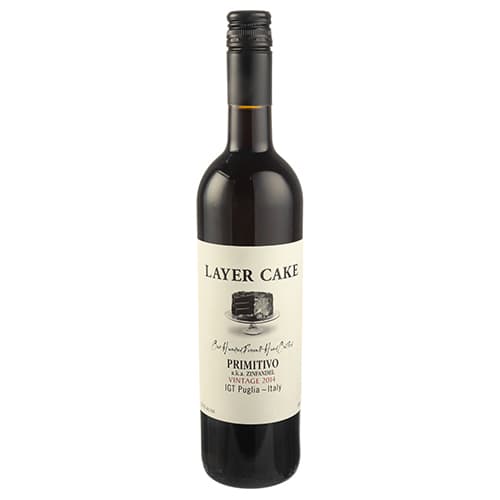 Layer Cake One Hundred Percent Hand Crafted Puglia IGT Primitivo