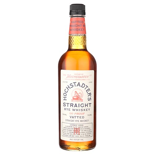 Hochstadters Vatted Straight Rye Whiskey
