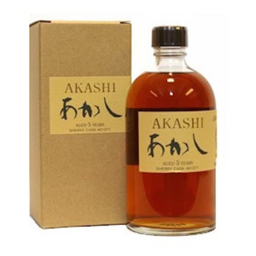 Akashi Japanese Whiskey • Sherry Cask