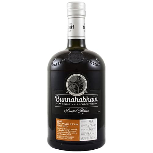 Bunnahabhain Malt • 2008 Manzanilla Cask Matured