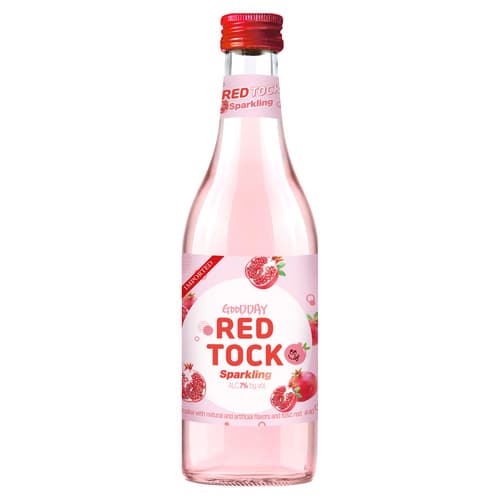 Good Day Red Tock Pomegranate Sparkling Soju