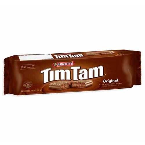 Arnotts Tim Tam Milk Chocoalte Cookies • Original