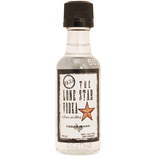 The Lone Star 1835 Texas Vodka