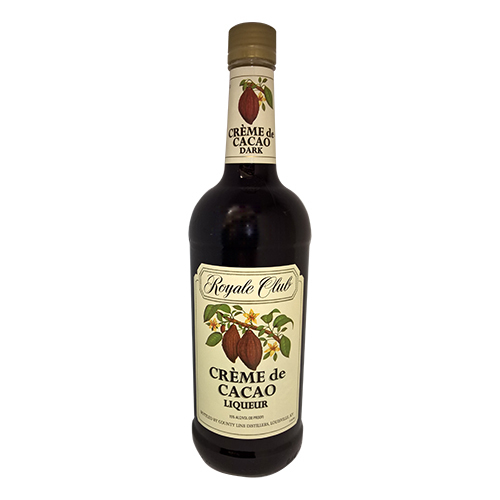 Royale Club Creme De Cacao Dark Liqueur