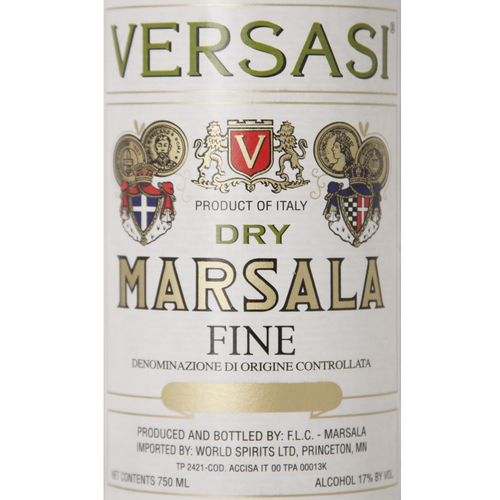 Versasi Dry Fine Marsala Catarratto Inzolia Grillo