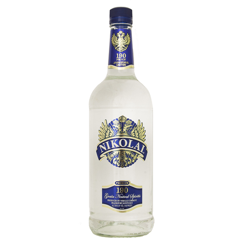 How to dilute 190 proof alcohol to 70