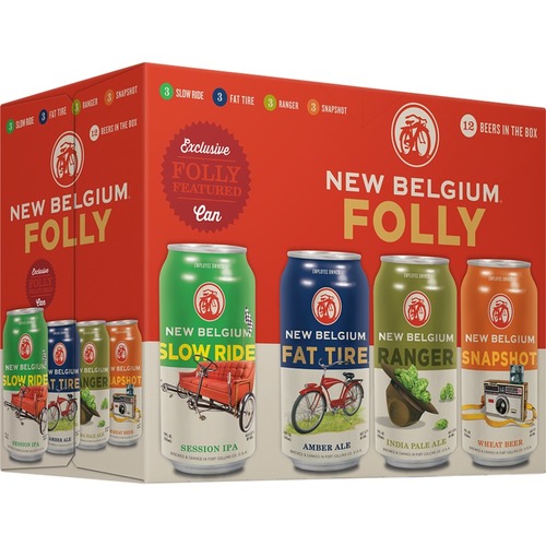 New Belgium Folly Variety • 12pk Can