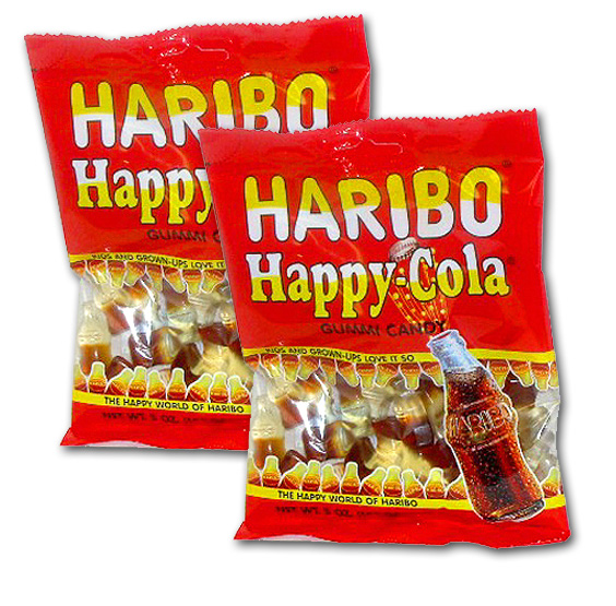 Haribo Gummi Candy • Happy Cola