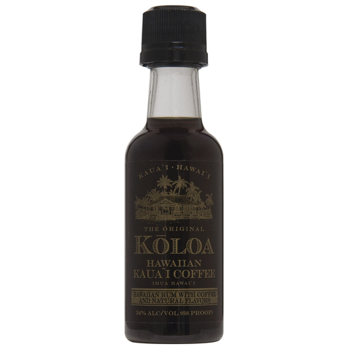 Koloa Hawaiian Rum • Kauai Coffee Rum 50 Ml (Each)