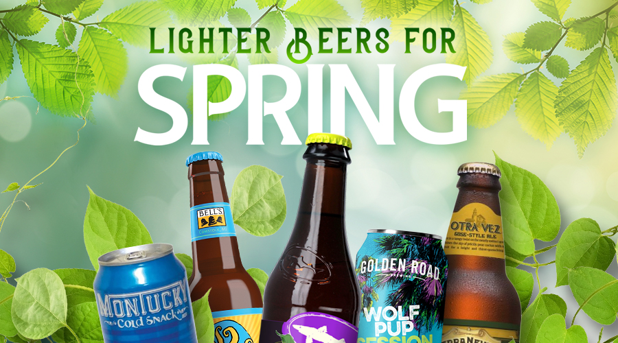 Lighter Beers For Spring