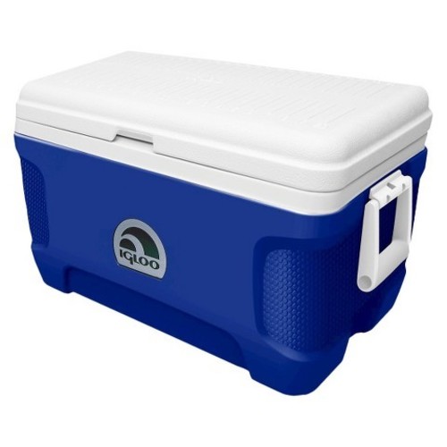 Igloo Cooler Contour 52 Quart Blue White